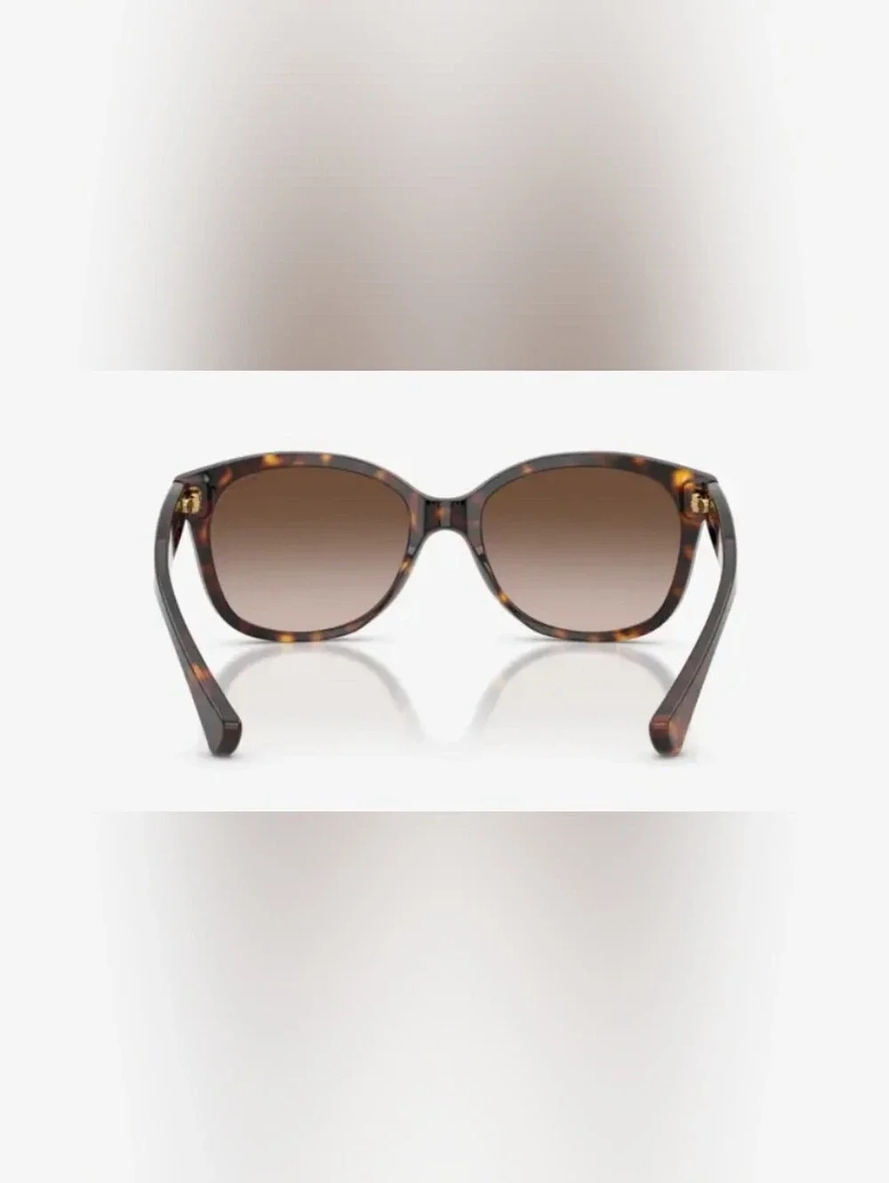 Ralph Lauren Tortoiseshell Brown Gradient Women's Sunglasses